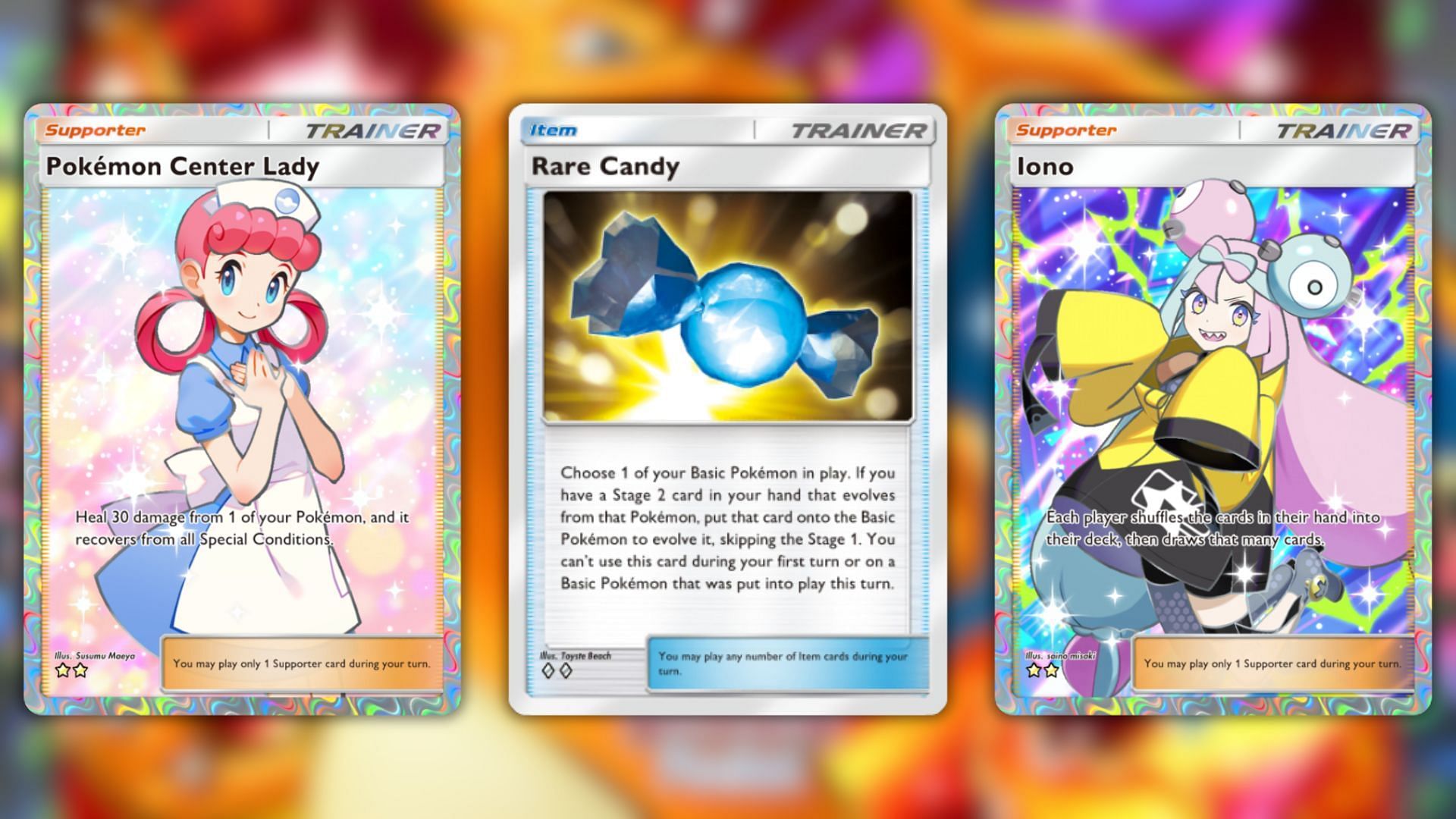 Best support cards in for the deck (Image via The Pokemon Company)